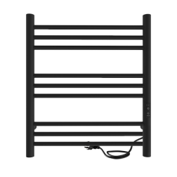 Полотенцесушитель Line Trinity (electro) 60/50 (таймер, скр.монтаж, унив.подкл.R/L, Черный муар) IND