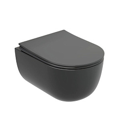 Подвесной унитаз Modena  Rimless, глубокий смыв, с крепежом для полностью скрытого монтажа,  ультрат