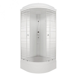 ДК Полосы 100*100 В (7 мест+сифон D50мм)