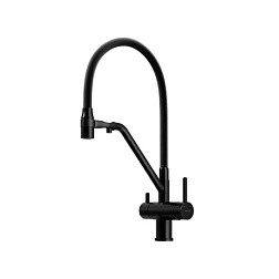 Смеситель для кухни SANCOS Dora с гибким изливом и возможностью подключения фильтра для воды, цвет м