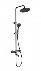 Душевая система с термостатом WONZON & WOGHAND, Темный графит (WW-B3031-A3-BGG)