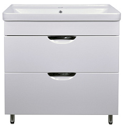 Комплект Тумба Стиль- 80/2 Н "Соло" (800х880х480) напольная с раковиной Monte 80 (CS00070582)