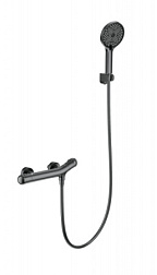 Смеситель для душа с термостатом WONZON & WOGHAND, Темный графит (WW-B2057-A-BGG)