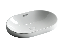 Умывальник овальный встраиваемый в столешницу Element 600*400*195мм