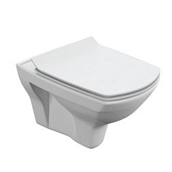 Подвесной унитаз Cersanit CARINA XL Clean On DPL EO slim