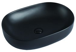 AZ-78326MB Раковина накладная чёрный матовый. Размер 600*415*135 мм