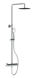 Душевая система Cersanit ODRA (смеситель термостатический) 3 режима шланг 150 PVC