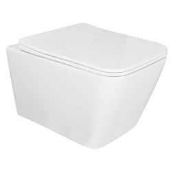 Azario Boca Унитаз подвесной безободковый 52*36*37