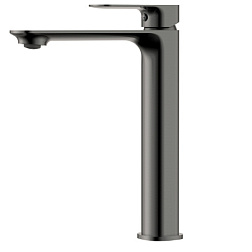 AQM6314GM Monza Смеситель для раковины однорычажный, Gun metal