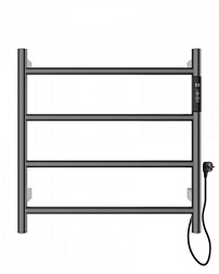 Полотенцесушитель электрический WONZON & WOGHAND, Темный графит (WW-AL404-GM)