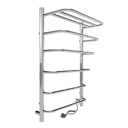 Полотенцесушитель Hit (electro) 80/50 (скр.монтаж, унив.подкл.R/L, Полиров.) INDIGO