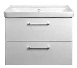 Комплект Тумба Ника 80 (560*810*470) подвесная с раковиной Monte 80