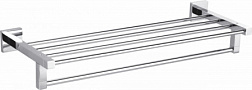 Полотенцедержатель с полкой WONZON & WOGHAND, Хром (WW-8981)