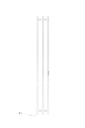 Полотенцесушитель Style 3 PRO (electro) 120/13 (таймер, скр.монтаж, унив.подкл.R/L, Белый матовый) I