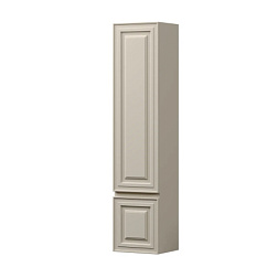 Шкаф-пенал SANCOS Very подвесной правый,  Beige Soft ,  две дверцы, петли с доводчиками, расположени