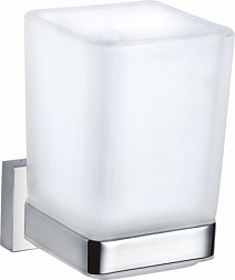 Стакан для зубных щеток с держателем WONZON & WOGHAND, Хром (WW-9721)