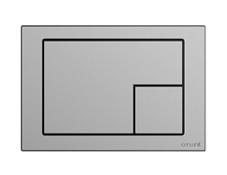 Кнопка Cersanit CORNER для LINK PRO/VECTOR/LINK/HI-TEC пластик хром матовый