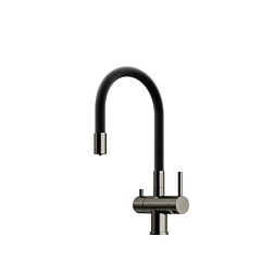 Смеситель для кухни SANCOS Lucia с гибким изливом и возможностью подключения фильтра для воды, цвет 