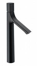 Смеситель для раковины высокий WONZON & WOGHAND, Черный матовый (WW-H1011-MB)