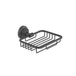 AQ4533MB КЛАССИК мыльница решетка, матовый черный