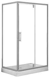 Душевое ограждение LORANTO SUNWAY 120х80х200 R/L с низким поддоном 13см, прозрачное закаленное стекл