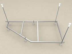 Сборный каркас к ванне Дива 160 (шпильки) универсальный