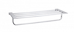 Полотенцедержатель с полкой WONZON & WOGHAND, Хром (WW-9181)