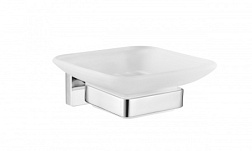 Мыльница с держателем WONZON & WOGHAND, Хром (WW-9722)