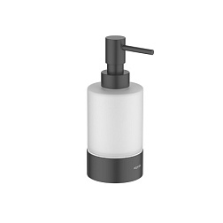 AQ4429MB ЛИРА дозатор настольный, матовый черный