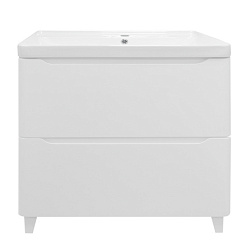 Комплект Тумба LOTOS 80/2 Н (820х475х835) напольная с раковиной Monte 80