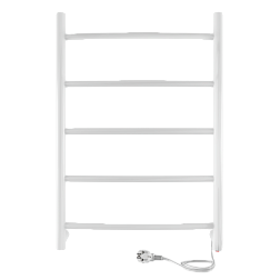 Полотенцесушитель Arc б/п (electro) 60/40 (скр.монтаж, унив.подкл.R/L, Белый матовый) INDIGO
