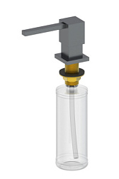 Дозатор мыла WONZON & WOGHAND, Темный графит (WW-88SD01-BGM)