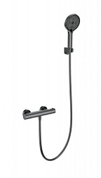Смеситель для душа с термостатом WONZON & WOGHAND, Темный графит (WW-B2012-A-BGG)