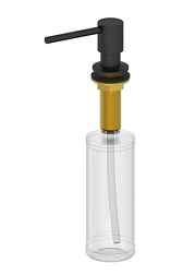 Дозатор мыла WONZON & WOGHAND, Черный матовый (WW-88SD02-MB)