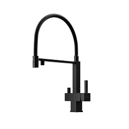 Смеситель для кухни SANCOS Moro с гибким изливом и возможностью подключения фильтра для воды, цвет м