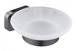 Мыльница с держателем WONZON & WOGHAND, Темный графит (WW-9322)