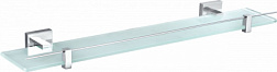 Стеклянная полка для ванной WONZON & WOGHAND, Хром (WW-8927)