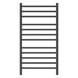 Полотенцесушитель электрический Point Вега PN71850B П12 500x1000, диммер справа, черный