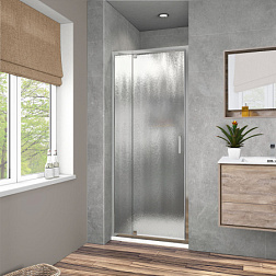 Душевая дверь Intra VDP-1I9010CH, 900/1000, хром, стекло шиншилла, , шт