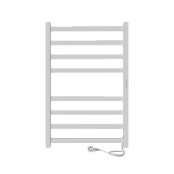 Полотенцесушитель Oktava Slim 3 (electro) 80/50 (таймер, скр.монтаж, унив.подкл.R/L, Белый матовый) 