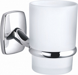 Стакан для зубных щеток с держателем WONZON & WOGHAND, Хром (WW-1101)