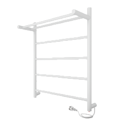 Полотенцесушитель Line с/п (electro) 60/50 (скр.монтаж, унив.подкл.R/L, Белый матовый) INDIGO