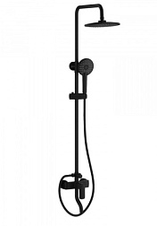 Душевая система WONZON & WOGHAND, Черный матовый (WW-AE3354-MB)