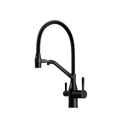 Смеситель для кухни SANCOS Orta с гибким изливом и возможностью подключения фильтра для воды, цвет м