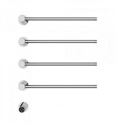 Полотенцесушитель электрический встраиваемый WONZON & WOGHAND, Хром (WW-AL314-CR)