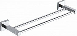Полотенцедержатель двойной WONZON & WOGHAND, Хром (WW-8911)