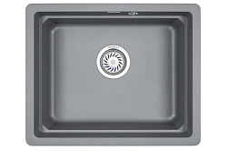 Кухонная мойка GRANULA Kitchen Space (5501U, АЛЮМИНИУМ)