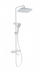 Душевая система с термостатом WONZON & WOGHAND, Белый матовый (WW-B3016-T1-MW)