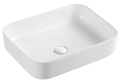 AZ-2195 Раковина накладная. Размер 500*390*140  мм  белая