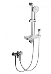 Смеситель для ванны с душевым гарнитуром WONZON & WOGHAND, Хром (WW-A31003-CR)